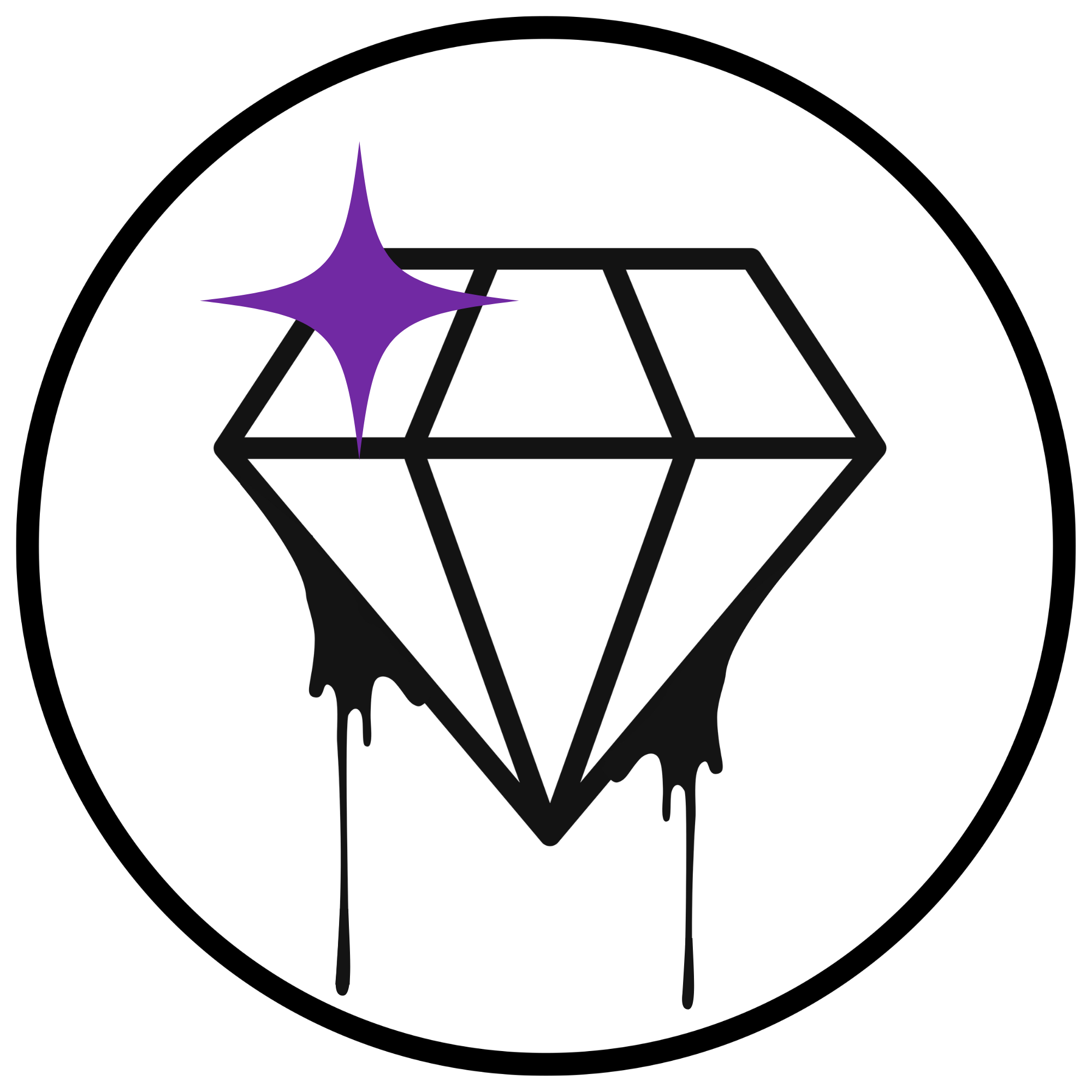 Amethyst Painting and Design Logo